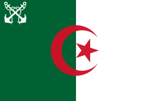 Flag of Algeria (Naval Ensign)