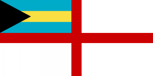 Flag of the Bahamas (Naval Ensign)
