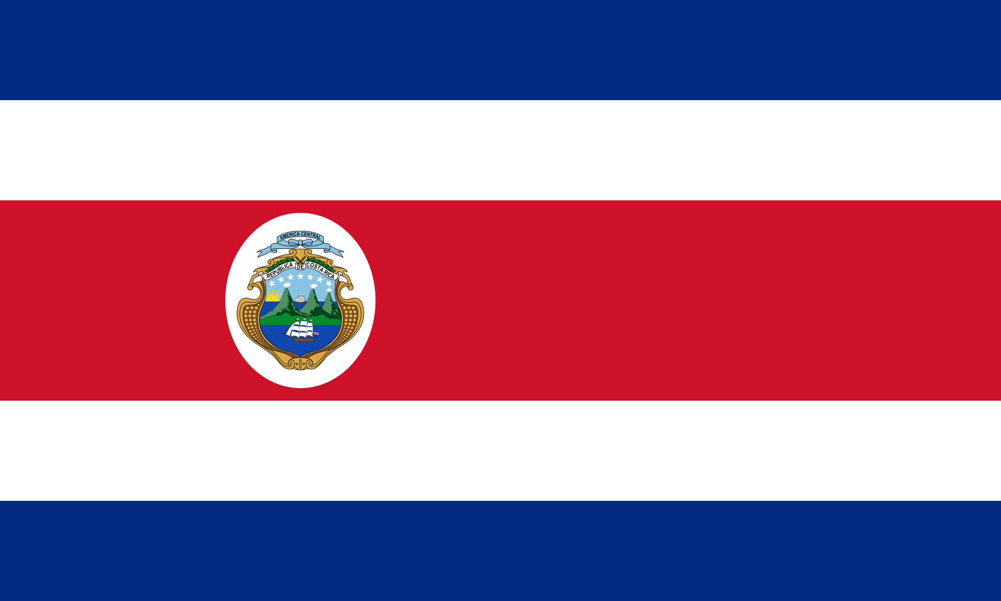 Costa Rica (State flag)